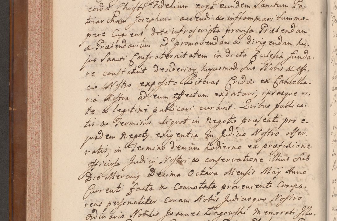 Zdjęcie nr 391 dla obiektu archiwalnego: Volumen VII actorum episcopalium Joannis Małachowski, episcopi Cracoviensis, ducis Severiae de anno 1694 - 1696, quorum index ad finem videatur