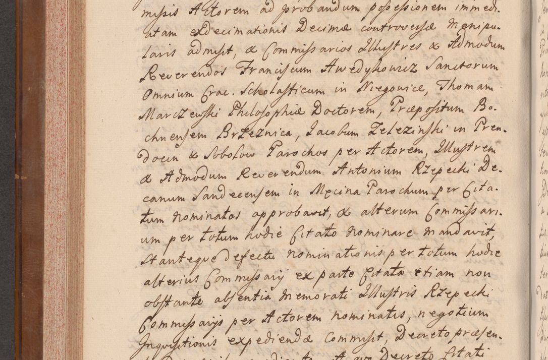 Zdjęcie nr 389 dla obiektu archiwalnego: Volumen VII actorum episcopalium Joannis Małachowski, episcopi Cracoviensis, ducis Severiae de anno 1694 - 1696, quorum index ad finem videatur