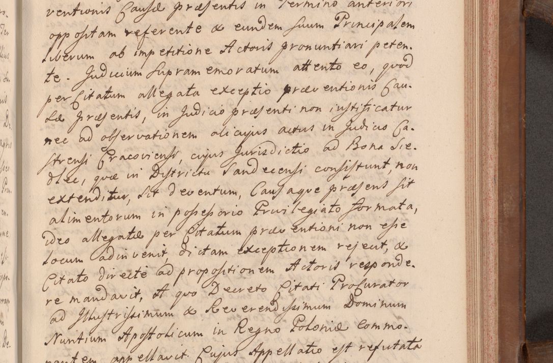 Zdjęcie nr 388 dla obiektu archiwalnego: Volumen VII actorum episcopalium Joannis Małachowski, episcopi Cracoviensis, ducis Severiae de anno 1694 - 1696, quorum index ad finem videatur