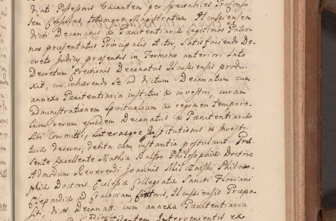 Zdjęcie nr 384 dla obiektu archiwalnego: Volumen VII actorum episcopalium Joannis Małachowski, episcopi Cracoviensis, ducis Severiae de anno 1694 - 1696, quorum index ad finem videatur