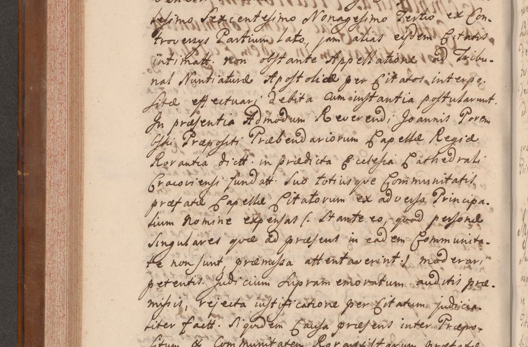 Zdjęcie nr 377 dla obiektu archiwalnego: Volumen VII actorum episcopalium Joannis Małachowski, episcopi Cracoviensis, ducis Severiae de anno 1694 - 1696, quorum index ad finem videatur