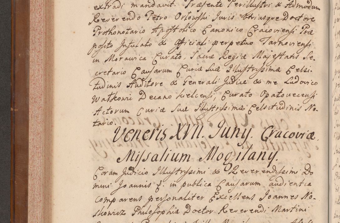 Zdjęcie nr 379 dla obiektu archiwalnego: Volumen VII actorum episcopalium Joannis Małachowski, episcopi Cracoviensis, ducis Severiae de anno 1694 - 1696, quorum index ad finem videatur