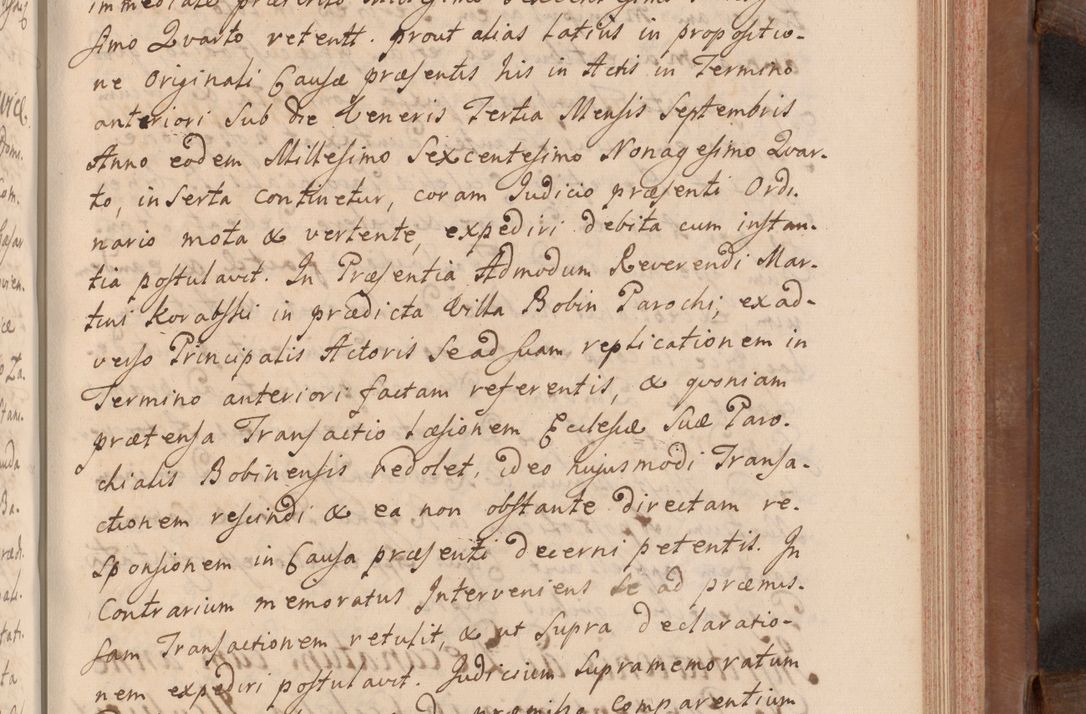 Zdjęcie nr 382 dla obiektu archiwalnego: Volumen VII actorum episcopalium Joannis Małachowski, episcopi Cracoviensis, ducis Severiae de anno 1694 - 1696, quorum index ad finem videatur