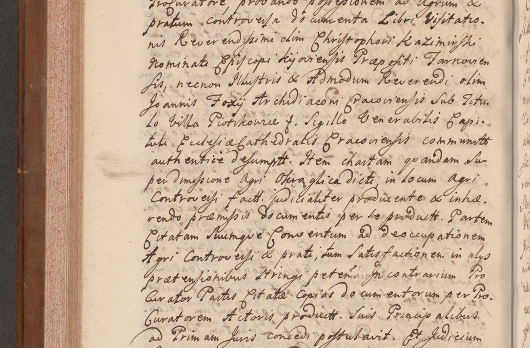 Zdjęcie nr 375 dla obiektu archiwalnego: Volumen VII actorum episcopalium Joannis Małachowski, episcopi Cracoviensis, ducis Severiae de anno 1694 - 1696, quorum index ad finem videatur