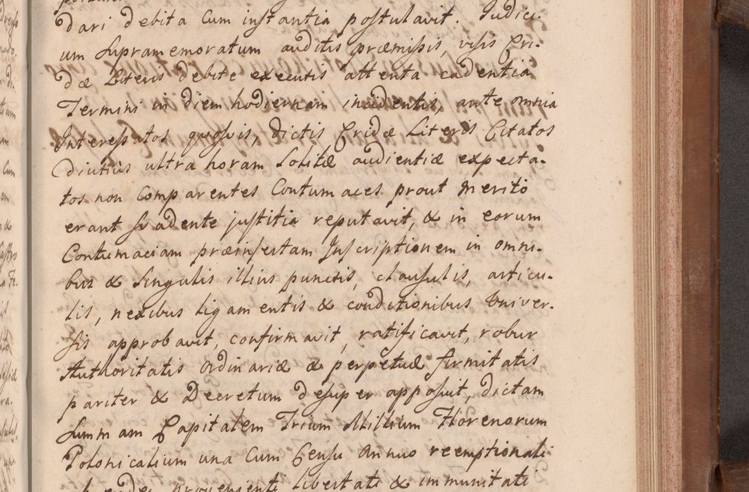 Zdjęcie nr 372 dla obiektu archiwalnego: Volumen VII actorum episcopalium Joannis Małachowski, episcopi Cracoviensis, ducis Severiae de anno 1694 - 1696, quorum index ad finem videatur