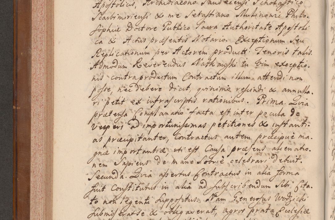 Zdjęcie nr 369 dla obiektu archiwalnego: Volumen VII actorum episcopalium Joannis Małachowski, episcopi Cracoviensis, ducis Severiae de anno 1694 - 1696, quorum index ad finem videatur