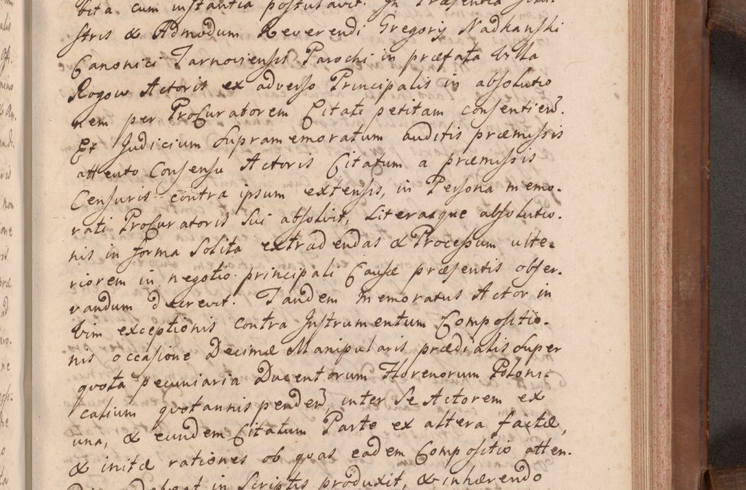 Zdjęcie nr 366 dla obiektu archiwalnego: Volumen VII actorum episcopalium Joannis Małachowski, episcopi Cracoviensis, ducis Severiae de anno 1694 - 1696, quorum index ad finem videatur