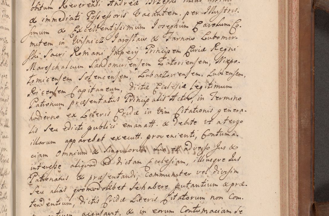 Zdjęcie nr 362 dla obiektu archiwalnego: Volumen VII actorum episcopalium Joannis Małachowski, episcopi Cracoviensis, ducis Severiae de anno 1694 - 1696, quorum index ad finem videatur