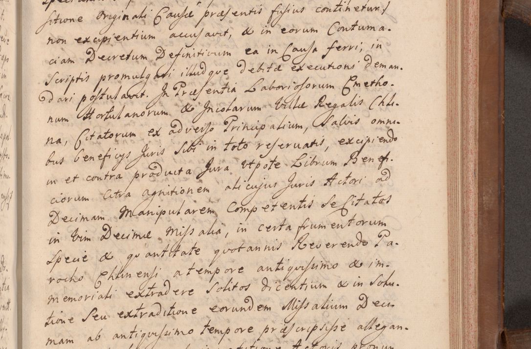 Zdjęcie nr 364 dla obiektu archiwalnego: Volumen VII actorum episcopalium Joannis Małachowski, episcopi Cracoviensis, ducis Severiae de anno 1694 - 1696, quorum index ad finem videatur