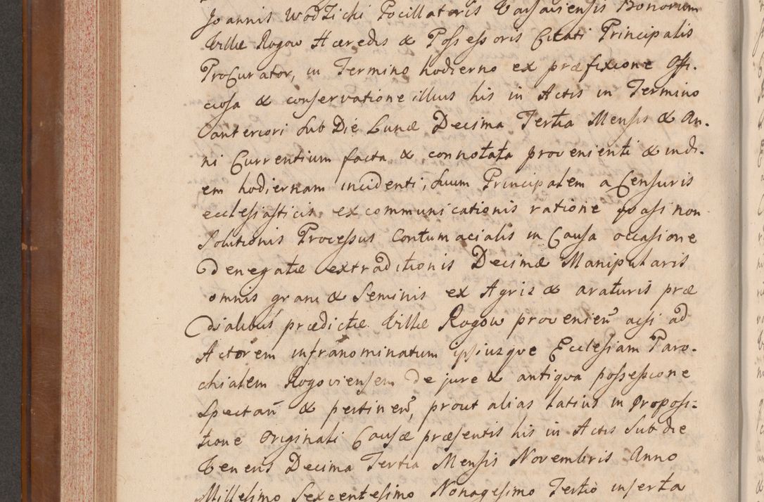 Zdjęcie nr 365 dla obiektu archiwalnego: Volumen VII actorum episcopalium Joannis Małachowski, episcopi Cracoviensis, ducis Severiae de anno 1694 - 1696, quorum index ad finem videatur