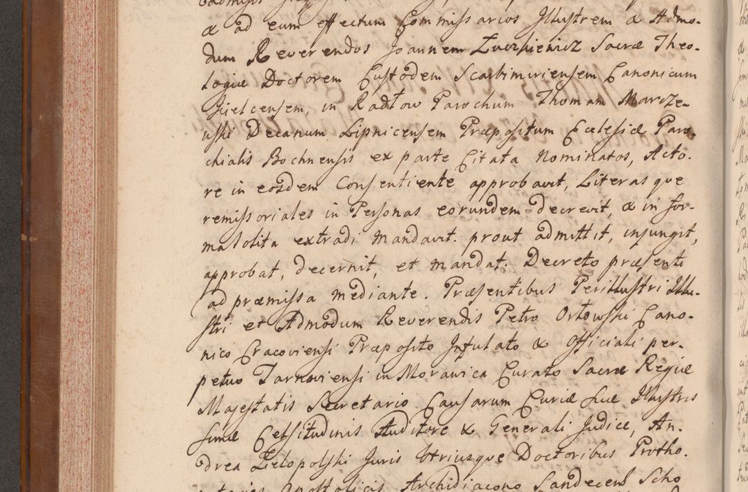 Zdjęcie nr 361 dla obiektu archiwalnego: Volumen VII actorum episcopalium Joannis Małachowski, episcopi Cracoviensis, ducis Severiae de anno 1694 - 1696, quorum index ad finem videatur