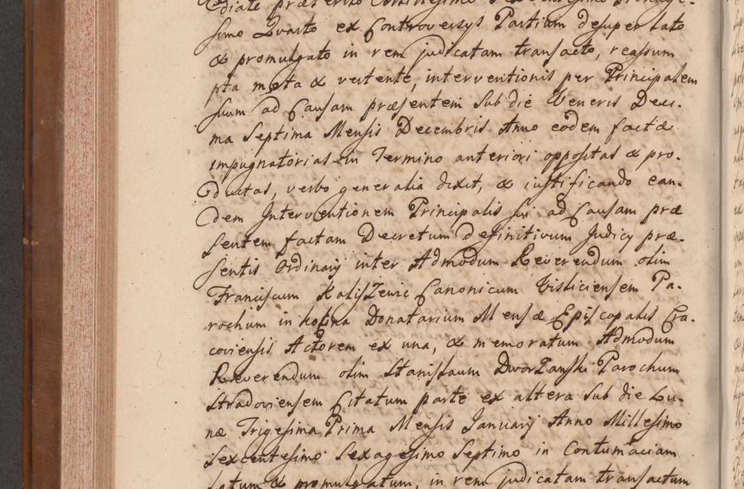 Zdjęcie nr 355 dla obiektu archiwalnego: Volumen VII actorum episcopalium Joannis Małachowski, episcopi Cracoviensis, ducis Severiae de anno 1694 - 1696, quorum index ad finem videatur