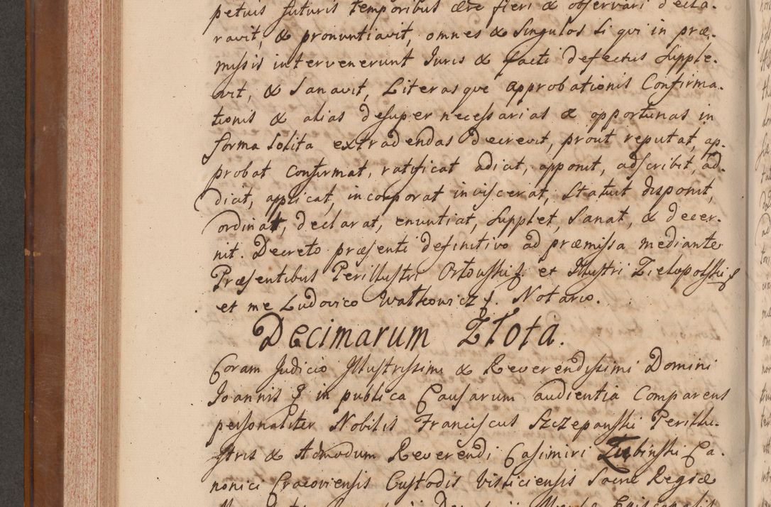 Zdjęcie nr 353 dla obiektu archiwalnego: Volumen VII actorum episcopalium Joannis Małachowski, episcopi Cracoviensis, ducis Severiae de anno 1694 - 1696, quorum index ad finem videatur