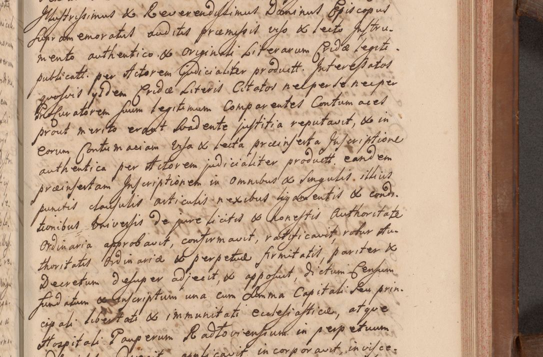 Zdjęcie nr 352 dla obiektu archiwalnego: Volumen VII actorum episcopalium Joannis Małachowski, episcopi Cracoviensis, ducis Severiae de anno 1694 - 1696, quorum index ad finem videatur