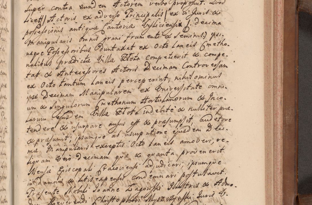 Zdjęcie nr 356 dla obiektu archiwalnego: Volumen VII actorum episcopalium Joannis Małachowski, episcopi Cracoviensis, ducis Severiae de anno 1694 - 1696, quorum index ad finem videatur