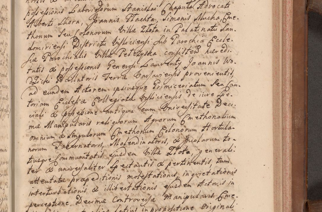 Zdjęcie nr 354 dla obiektu archiwalnego: Volumen VII actorum episcopalium Joannis Małachowski, episcopi Cracoviensis, ducis Severiae de anno 1694 - 1696, quorum index ad finem videatur