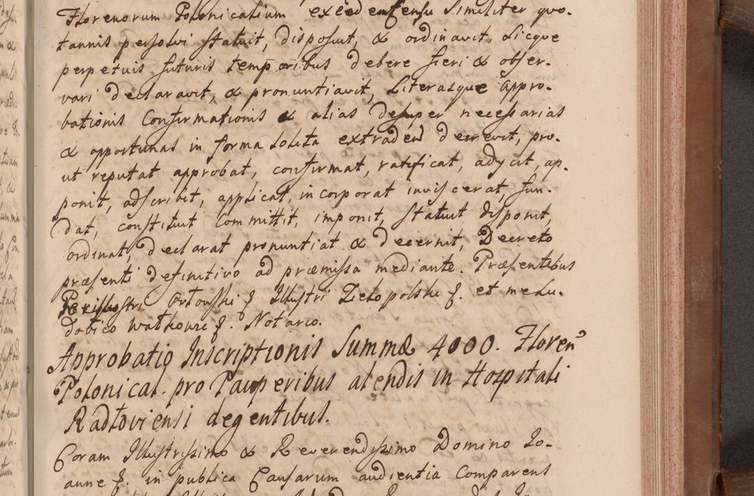 Zdjęcie nr 350 dla obiektu archiwalnego: Volumen VII actorum episcopalium Joannis Małachowski, episcopi Cracoviensis, ducis Severiae de anno 1694 - 1696, quorum index ad finem videatur