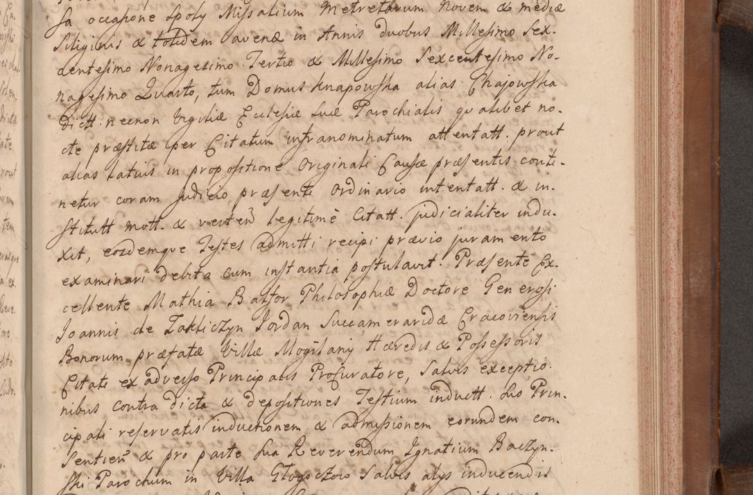 Zdjęcie nr 346 dla obiektu archiwalnego: Volumen VII actorum episcopalium Joannis Małachowski, episcopi Cracoviensis, ducis Severiae de anno 1694 - 1696, quorum index ad finem videatur