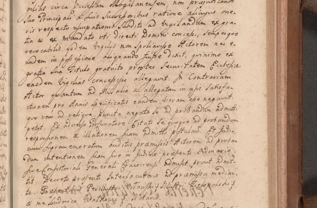 Zdjęcie nr 344 dla obiektu archiwalnego: Volumen VII actorum episcopalium Joannis Małachowski, episcopi Cracoviensis, ducis Severiae de anno 1694 - 1696, quorum index ad finem videatur