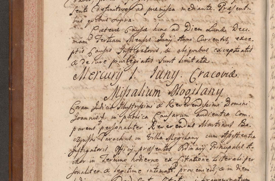 Zdjęcie nr 341 dla obiektu archiwalnego: Volumen VII actorum episcopalium Joannis Małachowski, episcopi Cracoviensis, ducis Severiae de anno 1694 - 1696, quorum index ad finem videatur