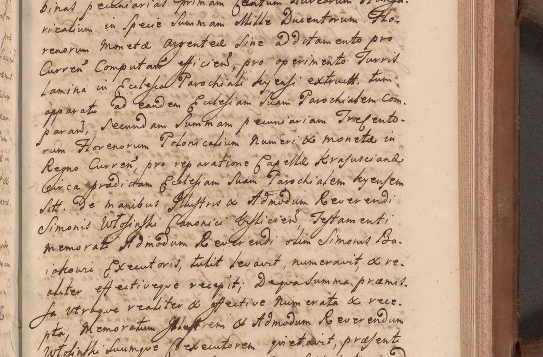 Zdjęcie nr 336 dla obiektu archiwalnego: Volumen VII actorum episcopalium Joannis Małachowski, episcopi Cracoviensis, ducis Severiae de anno 1694 - 1696, quorum index ad finem videatur
