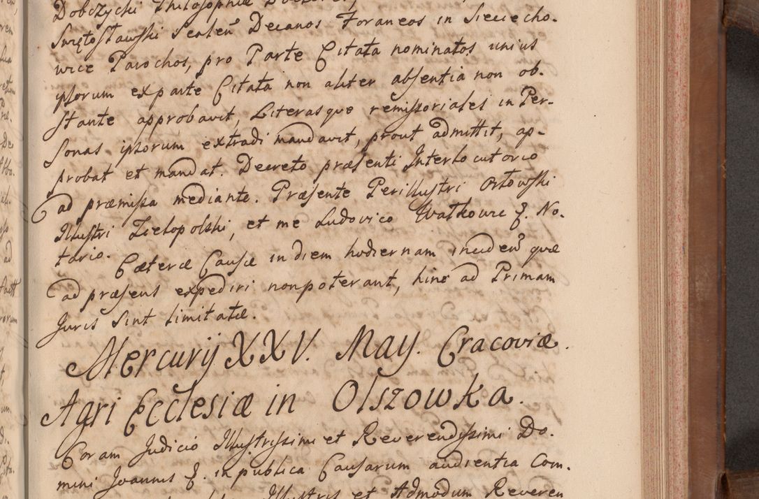 Zdjęcie nr 326 dla obiektu archiwalnego: Volumen VII actorum episcopalium Joannis Małachowski, episcopi Cracoviensis, ducis Severiae de anno 1694 - 1696, quorum index ad finem videatur