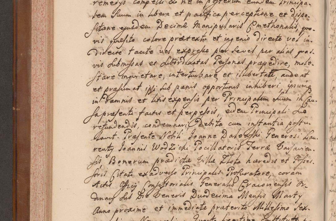 Zdjęcie nr 323 dla obiektu archiwalnego: Volumen VII actorum episcopalium Joannis Małachowski, episcopi Cracoviensis, ducis Severiae de anno 1694 - 1696, quorum index ad finem videatur