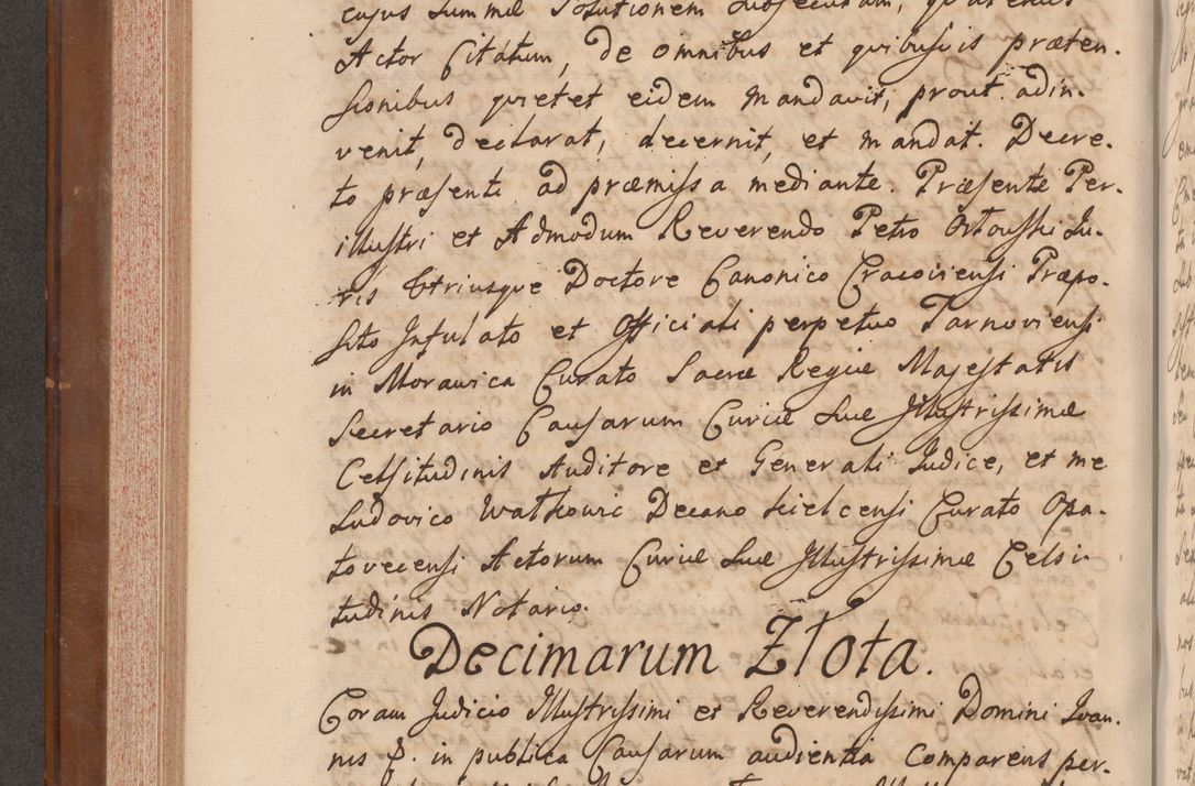 Zdjęcie nr 321 dla obiektu archiwalnego: Volumen VII actorum episcopalium Joannis Małachowski, episcopi Cracoviensis, ducis Severiae de anno 1694 - 1696, quorum index ad finem videatur