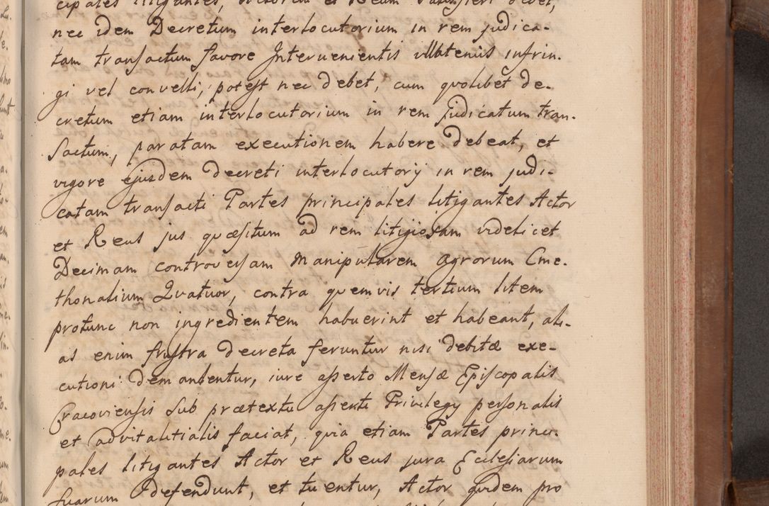 Zdjęcie nr 316 dla obiektu archiwalnego: Volumen VII actorum episcopalium Joannis Małachowski, episcopi Cracoviensis, ducis Severiae de anno 1694 - 1696, quorum index ad finem videatur