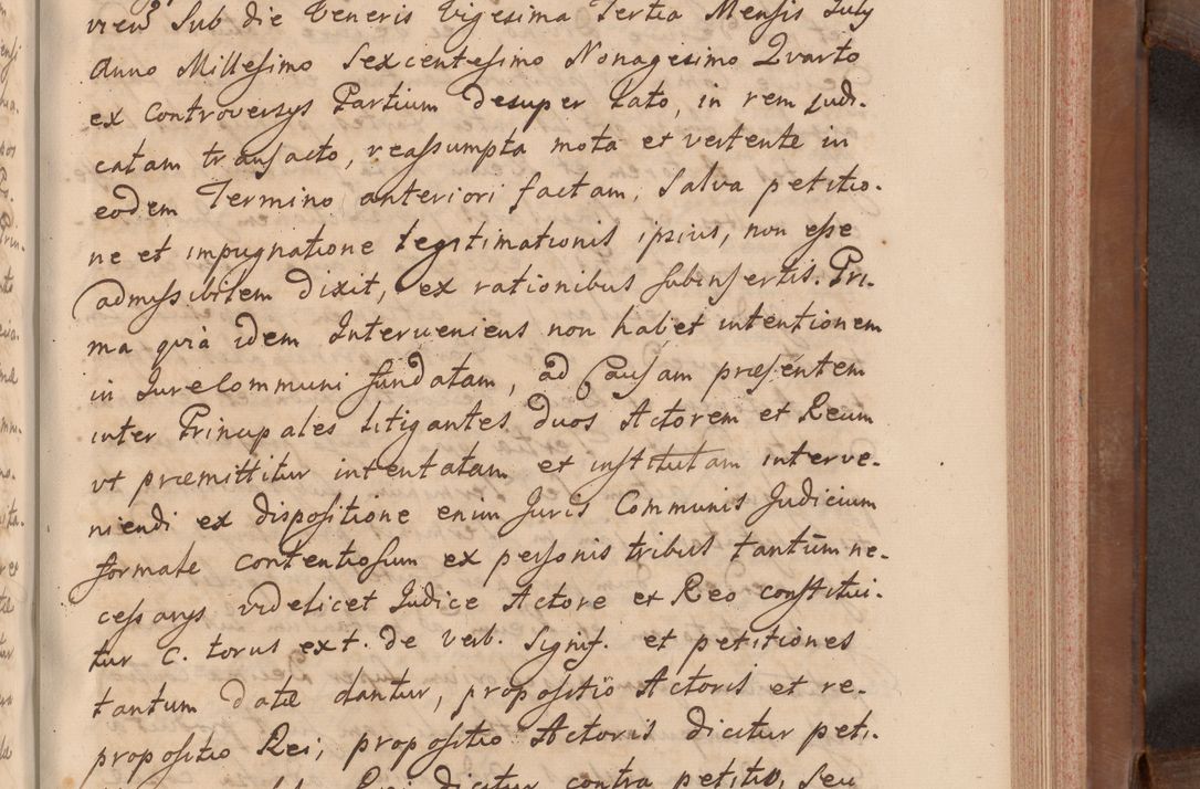 Zdjęcie nr 312 dla obiektu archiwalnego: Volumen VII actorum episcopalium Joannis Małachowski, episcopi Cracoviensis, ducis Severiae de anno 1694 - 1696, quorum index ad finem videatur