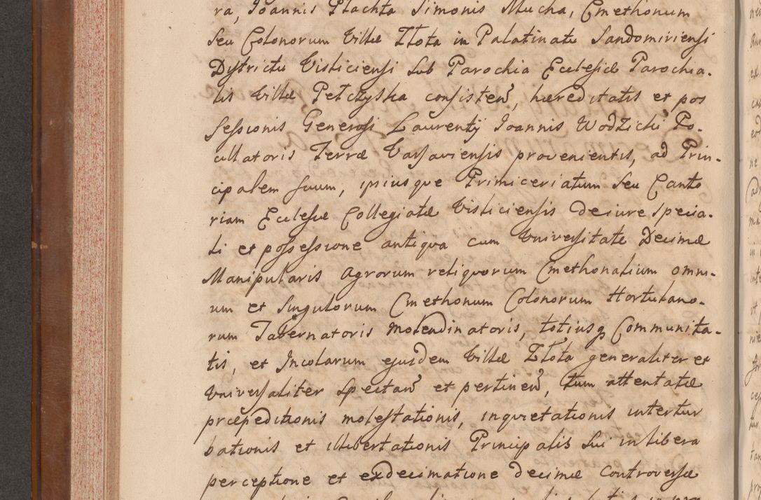 Zdjęcie nr 311 dla obiektu archiwalnego: Volumen VII actorum episcopalium Joannis Małachowski, episcopi Cracoviensis, ducis Severiae de anno 1694 - 1696, quorum index ad finem videatur