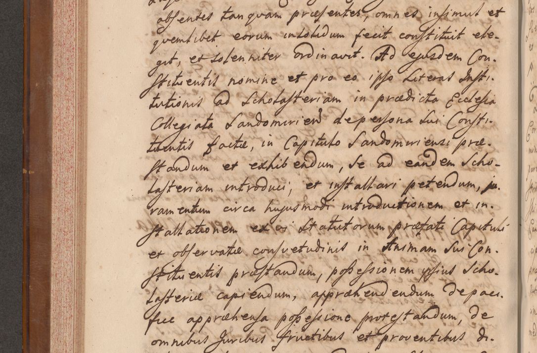 Zdjęcie nr 309 dla obiektu archiwalnego: Volumen VII actorum episcopalium Joannis Małachowski, episcopi Cracoviensis, ducis Severiae de anno 1694 - 1696, quorum index ad finem videatur