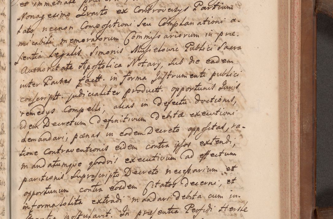 Zdjęcie nr 304 dla obiektu archiwalnego: Volumen VII actorum episcopalium Joannis Małachowski, episcopi Cracoviensis, ducis Severiae de anno 1694 - 1696, quorum index ad finem videatur
