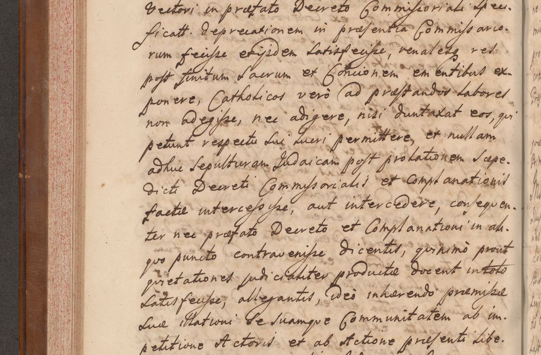 Zdjęcie nr 305 dla obiektu archiwalnego: Volumen VII actorum episcopalium Joannis Małachowski, episcopi Cracoviensis, ducis Severiae de anno 1694 - 1696, quorum index ad finem videatur