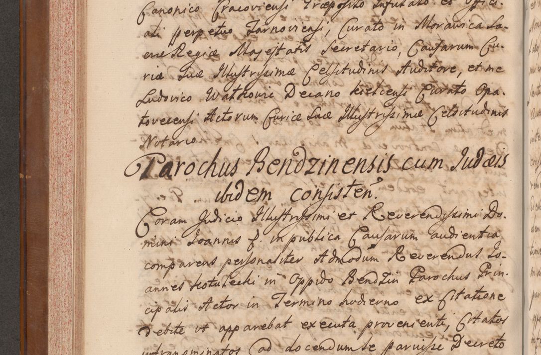 Zdjęcie nr 303 dla obiektu archiwalnego: Volumen VII actorum episcopalium Joannis Małachowski, episcopi Cracoviensis, ducis Severiae de anno 1694 - 1696, quorum index ad finem videatur