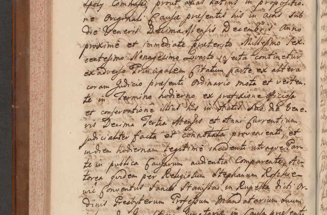 Zdjęcie nr 301 dla obiektu archiwalnego: Volumen VII actorum episcopalium Joannis Małachowski, episcopi Cracoviensis, ducis Severiae de anno 1694 - 1696, quorum index ad finem videatur