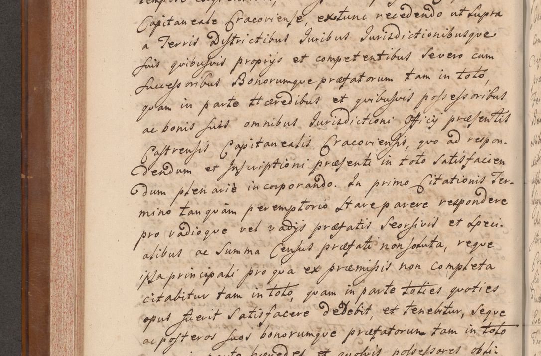 Zdjęcie nr 291 dla obiektu archiwalnego: Volumen VII actorum episcopalium Joannis Małachowski, episcopi Cracoviensis, ducis Severiae de anno 1694 - 1696, quorum index ad finem videatur