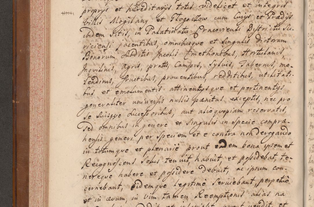 Zdjęcie nr 287 dla obiektu archiwalnego: Volumen VII actorum episcopalium Joannis Małachowski, episcopi Cracoviensis, ducis Severiae de anno 1694 - 1696, quorum index ad finem videatur