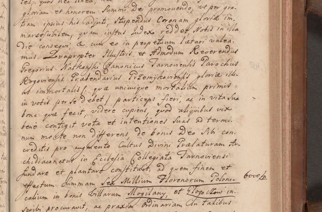 Zdjęcie nr 282 dla obiektu archiwalnego: Volumen VII actorum episcopalium Joannis Małachowski, episcopi Cracoviensis, ducis Severiae de anno 1694 - 1696, quorum index ad finem videatur