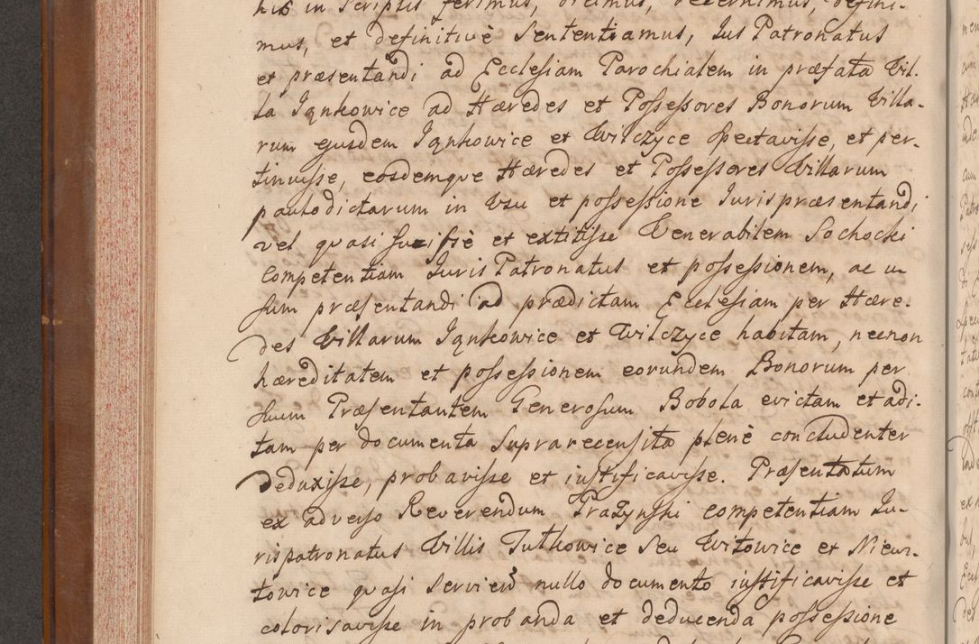 Zdjęcie nr 279 dla obiektu archiwalnego: Volumen VII actorum episcopalium Joannis Małachowski, episcopi Cracoviensis, ducis Severiae de anno 1694 - 1696, quorum index ad finem videatur