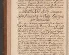 Zdjęcie nr 273 dla obiektu archiwalnego: Volumen VII actorum episcopalium Joannis Małachowski, episcopi Cracoviensis, ducis Severiae de anno 1694 - 1696, quorum index ad finem videatur