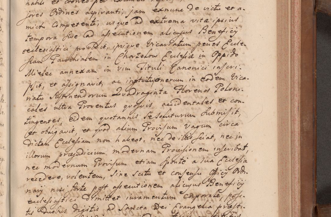 Zdjęcie nr 270 dla obiektu archiwalnego: Volumen VII actorum episcopalium Joannis Małachowski, episcopi Cracoviensis, ducis Severiae de anno 1694 - 1696, quorum index ad finem videatur