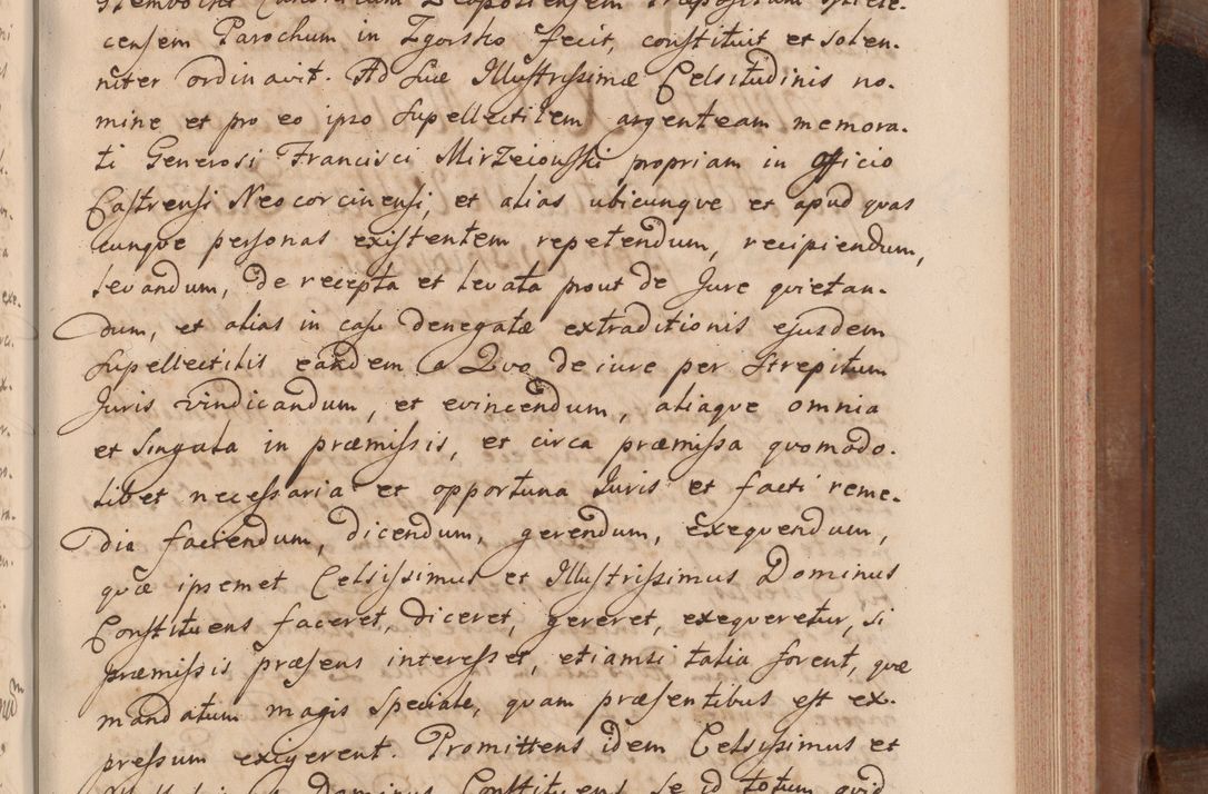 Zdjęcie nr 272 dla obiektu archiwalnego: Volumen VII actorum episcopalium Joannis Małachowski, episcopi Cracoviensis, ducis Severiae de anno 1694 - 1696, quorum index ad finem videatur