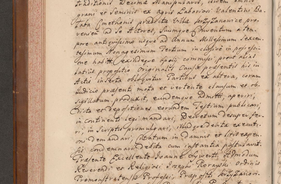 Zdjęcie nr 267 dla obiektu archiwalnego: Volumen VII actorum episcopalium Joannis Małachowski, episcopi Cracoviensis, ducis Severiae de anno 1694 - 1696, quorum index ad finem videatur