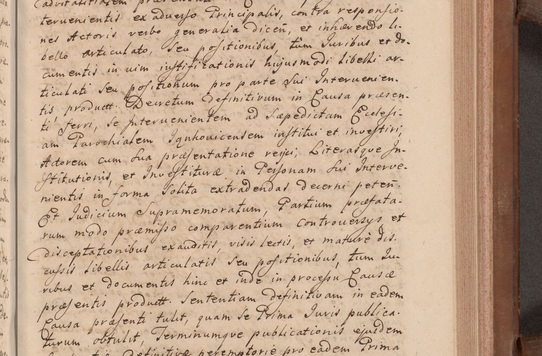 Zdjęcie nr 260 dla obiektu archiwalnego: Volumen VII actorum episcopalium Joannis Małachowski, episcopi Cracoviensis, ducis Severiae de anno 1694 - 1696, quorum index ad finem videatur