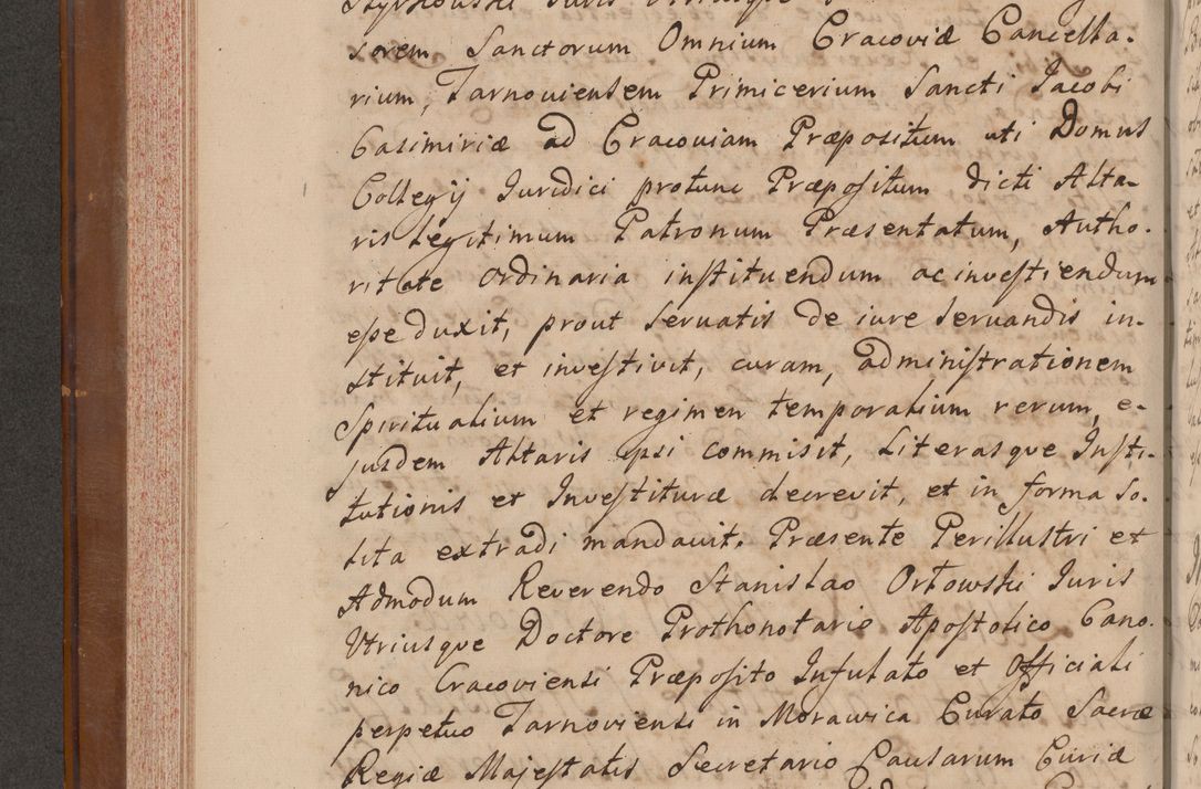 Zdjęcie nr 257 dla obiektu archiwalnego: Volumen VII actorum episcopalium Joannis Małachowski, episcopi Cracoviensis, ducis Severiae de anno 1694 - 1696, quorum index ad finem videatur