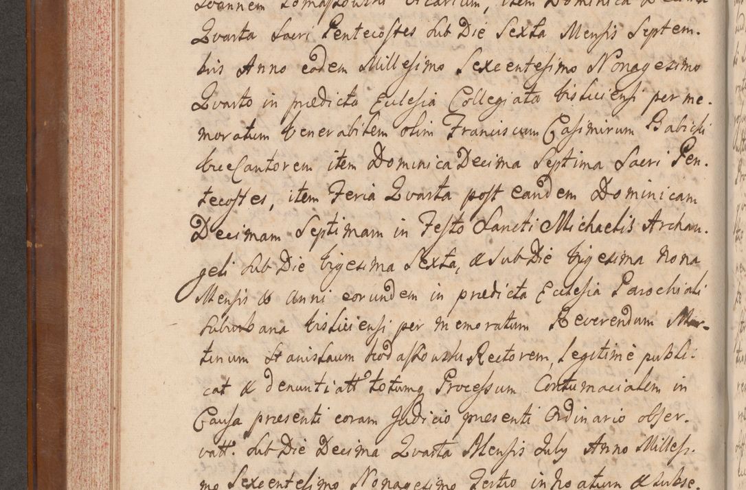 Zdjęcie nr 253 dla obiektu archiwalnego: Volumen VII actorum episcopalium Joannis Małachowski, episcopi Cracoviensis, ducis Severiae de anno 1694 - 1696, quorum index ad finem videatur