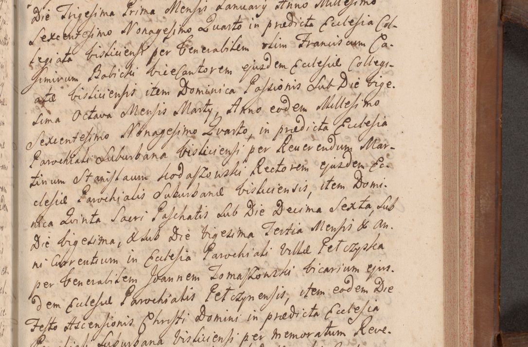 Zdjęcie nr 252 dla obiektu archiwalnego: Volumen VII actorum episcopalium Joannis Małachowski, episcopi Cracoviensis, ducis Severiae de anno 1694 - 1696, quorum index ad finem videatur