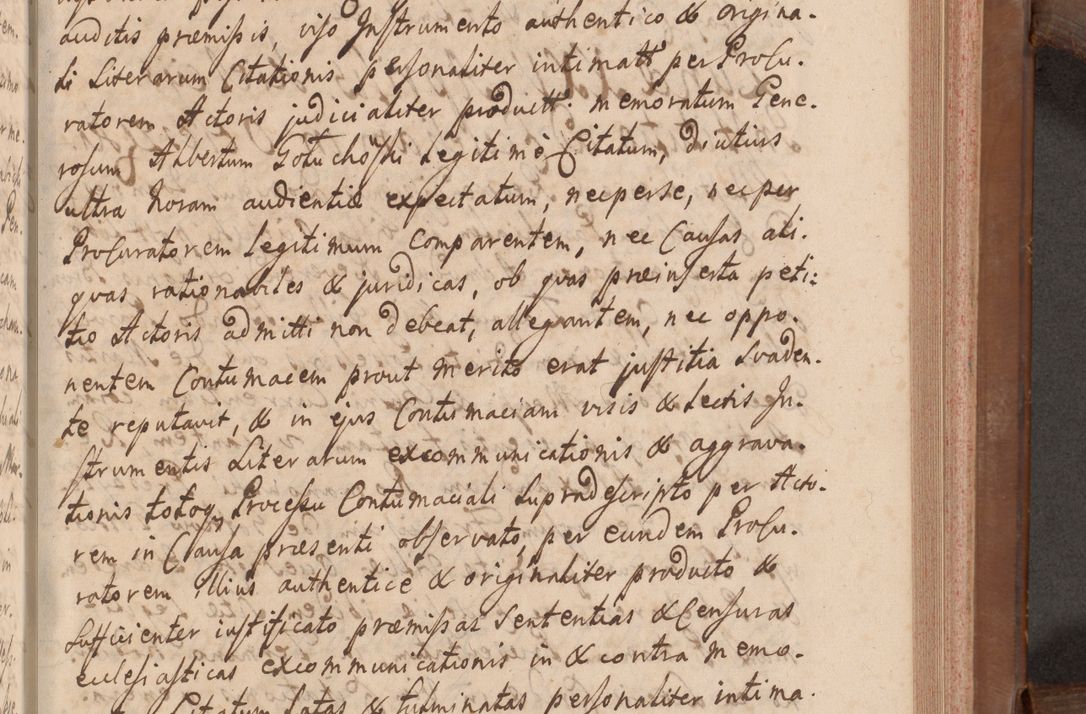 Zdjęcie nr 254 dla obiektu archiwalnego: Volumen VII actorum episcopalium Joannis Małachowski, episcopi Cracoviensis, ducis Severiae de anno 1694 - 1696, quorum index ad finem videatur