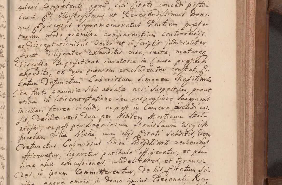 Zdjęcie nr 248 dla obiektu archiwalnego: Volumen VII actorum episcopalium Joannis Małachowski, episcopi Cracoviensis, ducis Severiae de anno 1694 - 1696, quorum index ad finem videatur